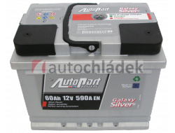 Autobaterie AUTOPART GALAXY SILVER 12V 60Ah 590A EN