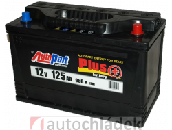 Autobaterie AUTOPART GALAXY PLUS 12V 125Ah 950A EN