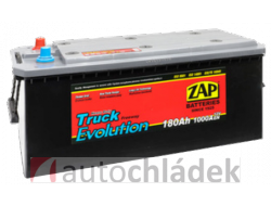 Autobaterie ZAP Truck Professional HD 12V 180Ah 1000A EN 68013