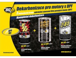 BG 6575 KIT dekarbonizace DPF 3x325 ml