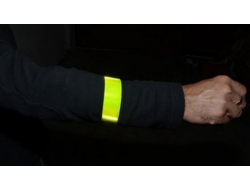 COMPASS Pásek reflexní na oděv ROLLER žlutý
