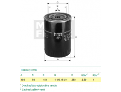 Filtr oleje LF4112