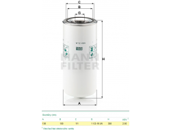 Filtr oleje W13145/3 DAF 95.300-430