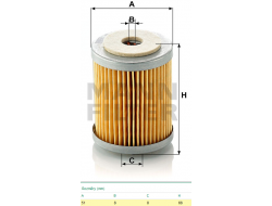 Filtr paliva P609 KAROSA, SOR