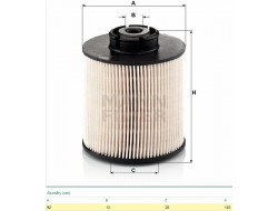 Filtr paliva PU 1046/1x MB