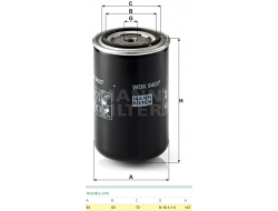 Filtr paliva WDK940/7