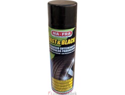 MA-FRA FAST & BLACK leští a ochraňuje pneu 500 ml