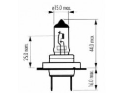 MAGNETI MARELLI Žárovka H7 24V 70W PX26d HD