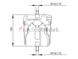 Měch pérování kabiny IVECO E.TECH 440E42