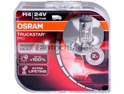 OSRAM Žárovka H4 24V 75/70W P43t TRUCKSTAR PRO+100% 2 ks