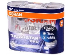 OSRAM Žárovka H7 24V 70W PX26d TRUCKSTAR PRO+100% 2 ks