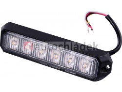 Světlo výstražné LED oranžové PREDATOR 6x3W