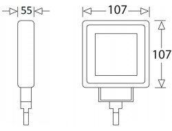 Světlomet pracovní 9xLED 9-33 V