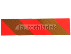 Samolepka reflexní tahač 560x132mm - pár