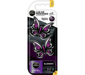 AROMA CAR BUTTERFLIES BLUEBERRY