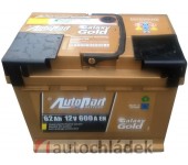 Autobaterie AUTOPART GALAXY GOLD 12V 62Ah 580A EN