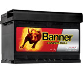 Autobaterie BANNER Power Bull 12V 72Ah 660A P72 09
