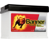 Autobaterie BANNER Power Bull PROfessional 12V 63Ah 620A P63 40