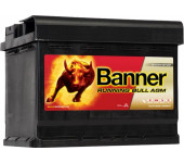 Autobaterie BANNER Runing Bull AGM 12V 60Ah 640A 560 01