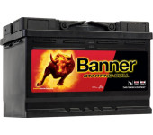 Autobaterie BANNER Starting Bull 12V 72Ah 650A 572 33