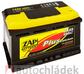 Autobaterie ZAP Plus 12V 74Ah 680A EN 57412