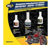 BG 6900 KIT dekarbonizace pro 4-taktní motocykly 3x100 ml