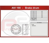 Buben brzdový Avia A75, D75 ZN