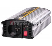 CARSPA Měnič napětí z 24V DC na 230V AC 600W trvale