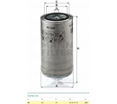 Filtr paliva WK950/6 IVECO, SOR EURO III