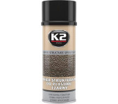 K2 BUMPER 400 ml - rychleschnoucí černá strukturální barva na plasty