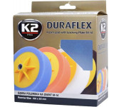 K2 DURAFLEX Leštící houba s úchytným talířem 150 x 50 mm modrá