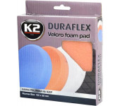 K2 DURAFLEX Náhradní leštící houba 150 x 25 mm ORANŽOVÁ