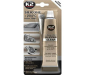 K2 SILICONE CLEAR 85 g - vysokoteplotní čirý silikon