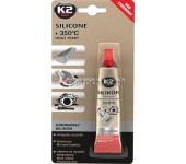 K2 SILICONE RED 21 g - silikon pro utěsnění části motoru při montáži