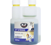 K2 TEXAR 2T STROKE 500 ml - motorový olej polosyntetický