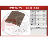 Obložení brzd DAF ZN 420x200x20,7/12,3-20,8/17,2 mm