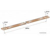 Pásek kostřící CU 330 délka/15 průřez/10,4 otvor