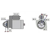 Startér 2,3kW/12V IVECO, RVI