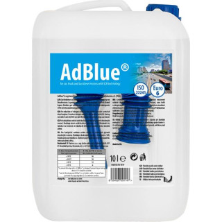 AdBlue 10 l - plastový kanystr s výtokovým nástavcem
