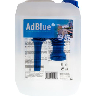 AdBlue 5 l - plastový kanystr s výtokovým nástavcem