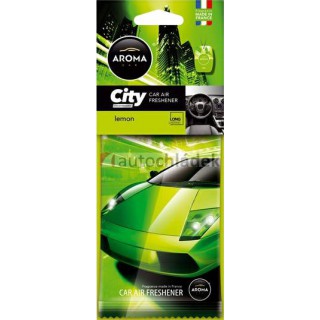 AROMA CAR CITY LEMON