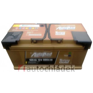 Autobaterie AUTOPART GALAXY GOLD 12V 100Ah 900A EN