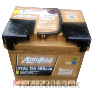 Autobaterie AUTOPART GALAXY GOLD 12V 52Ah 480A EN