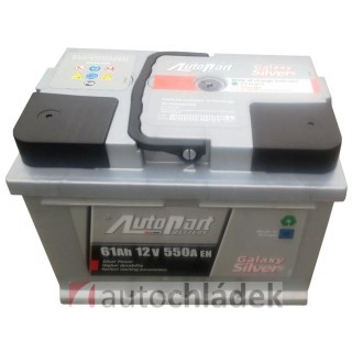 Autobaterie AUTOPART GALAXY SILVER 12V 61Ah 550A EN