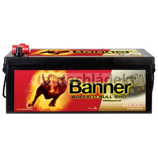 Autobaterie BANNER Buffalo Bull SHD PRO 12V 180Ah 1000A 680 08