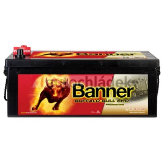 Autobaterie BANNER Buffalo Bull SHD PRO 12V 225Ah 1150A 725 03