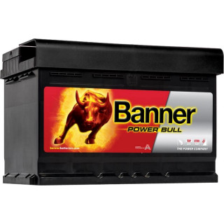 Autobaterie BANNER Power Bull 12V 72Ah 660A P72 09