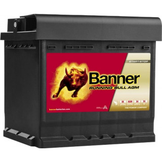 Autobaterie BANNER Runing Bull AGM 12V 50Ah 540A 550 01