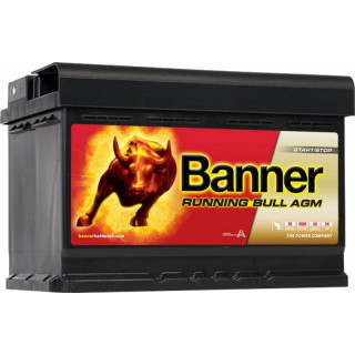 Autobaterie BANNER Runing Bull AGM 12V 70Ah 720A 570 01