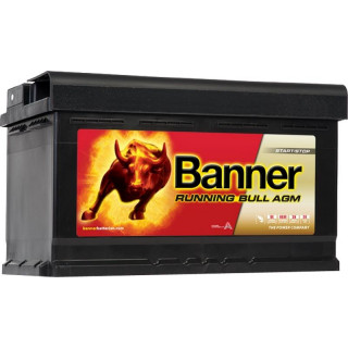 Autobaterie BANNER Runing Bull AGM 12V 80Ah 800A 580 01